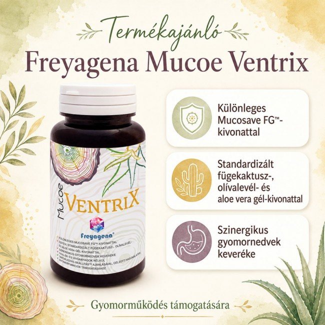 Freyagena Mucoe ventrix kapszula 80db