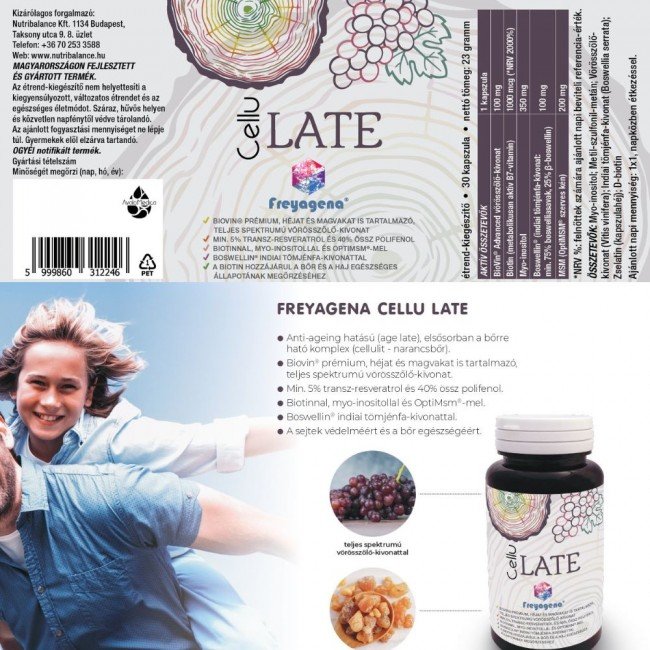 Freyagena balance cellu lite kapszula 30db