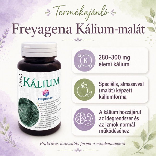 FreFreyagena balance kálium kapszula 75db Freyagena balance kálium kapszula 75db