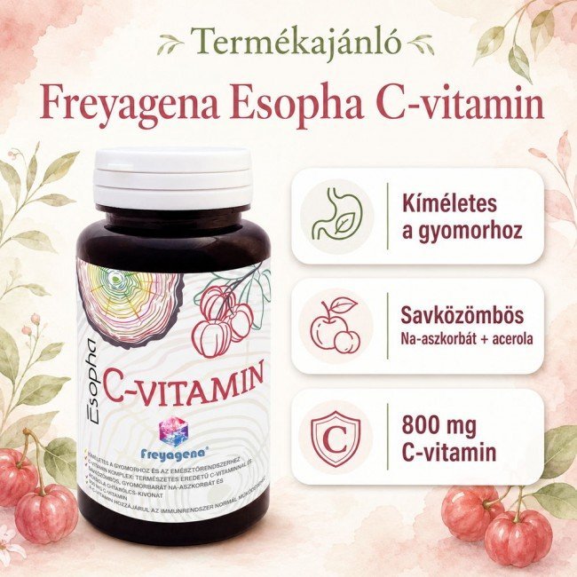 Freyagena esopha c-vitamin kapszula 75db Freyagena esopha c-vitamin kapszula 75db