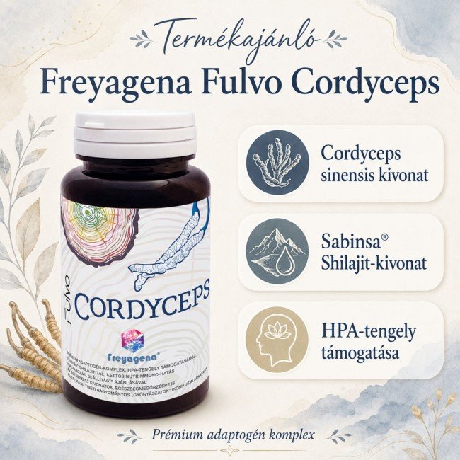 Freyagena fulvo- cordyceps kapszula 60db Freyagena fulvo- cordyceps kapszula 60db