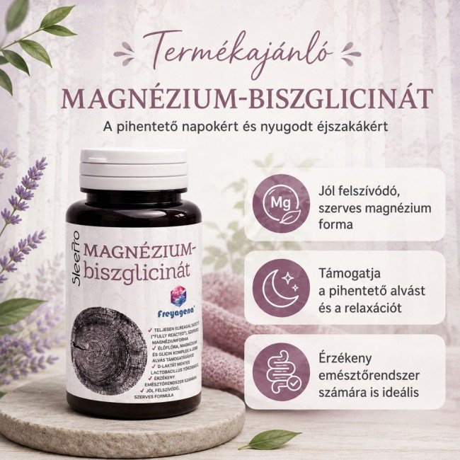 Freyagena SleePro Magnézium biszglicinát kapszula 30db