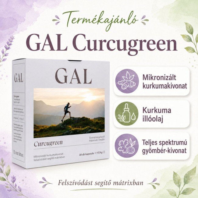 Gal bio curcumin+ kapszula 30db