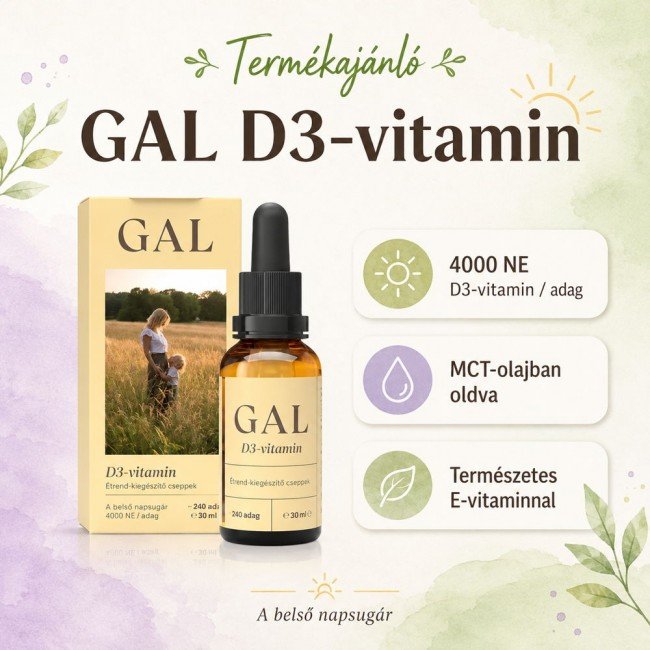Gal d3 vitamin cseppek 30ml Gal d3 vitamin cseppek 30ml