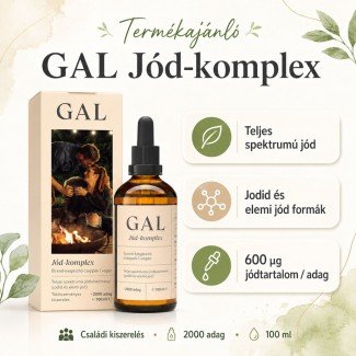 GAL Jód-komplex 600mcg x 2000 adag 100ml
