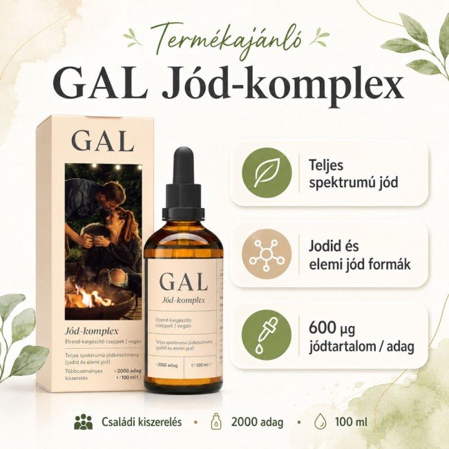 GAL Jód-komplex 600mcg x 2000 adag 100ml GAL Jód-komplex 600mcg x 2000 adag 100ml