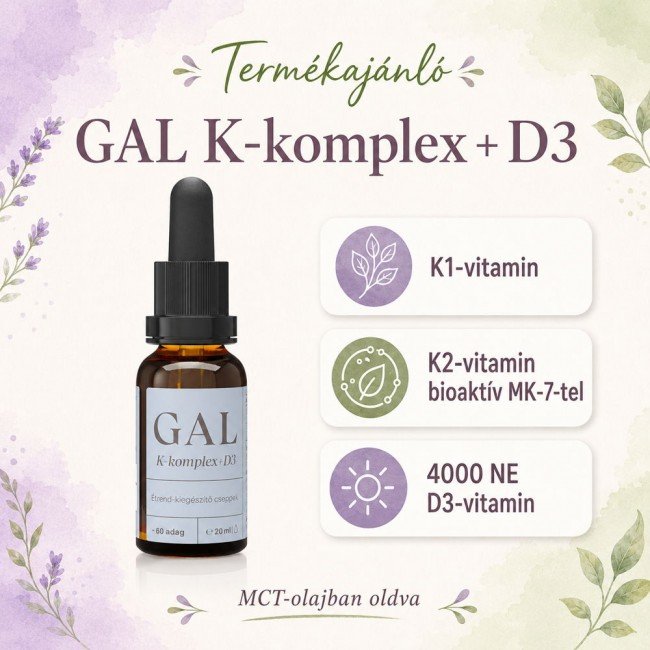 Gal k-komplex+d3 vitamin cseppek 20ml
