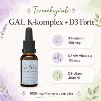 Gal k-komplex+d3 vitamin forte cseppek 20ml