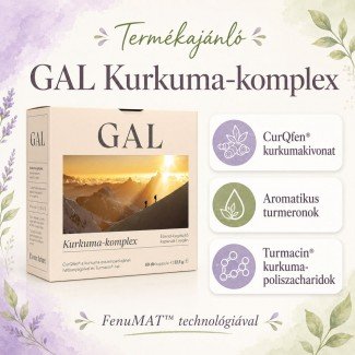 GAL Kurkuma-komplex kapszula 60db