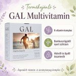 Gal multivitamin kapszula 30+60+30 30adag