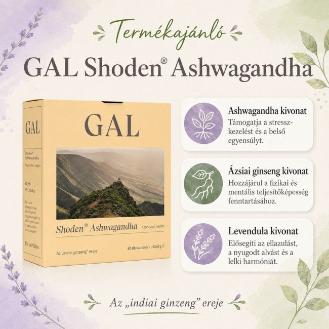 GAL Shoden Ashwagandha kapszula 60db