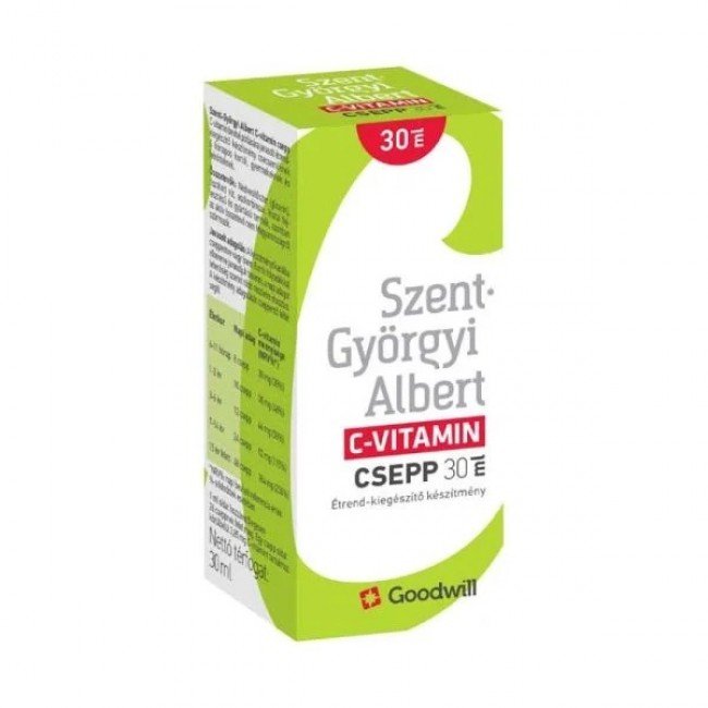 Goodwill Szent Györgyi Albert C-vitamin étrend-kiegészítő cseppek 30ml