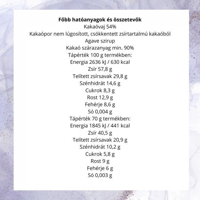 GymBeam 90%-os étcsokoládé 70g