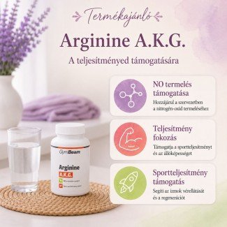 GymBeam Arginin A.K.G. kapszula 120db