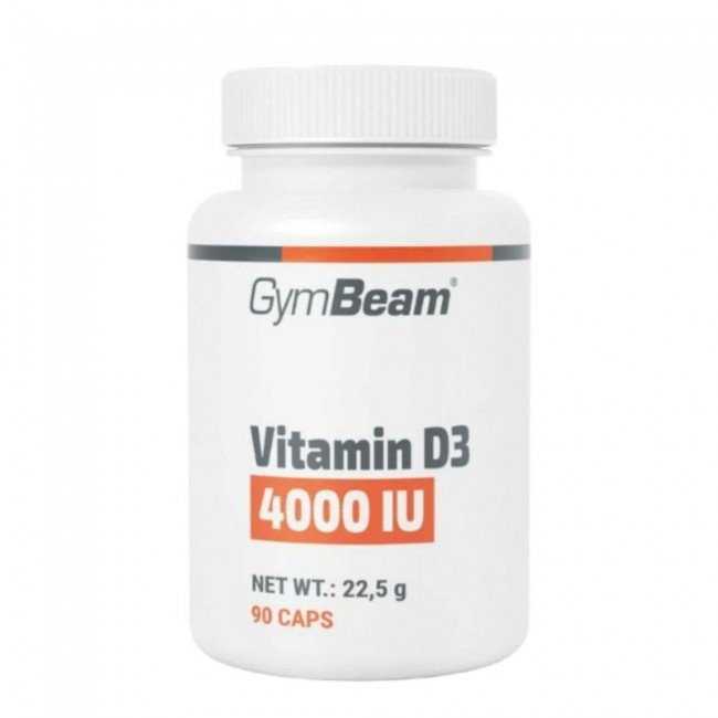 GymBeam D3 vitamin 4000NE kapszula 90db GymBeam D3 vitamin 4000NE kapszula 90db