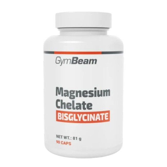 GymBeam Magnézium-kelát (biszglicinát) kapszula 90db