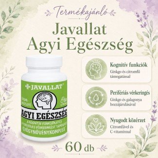 Javallat Agyi egészség kapszula 60db