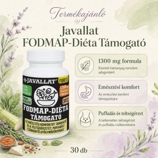 Javallat fodmap-diéta támogató kapszula 60db