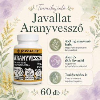 Javallat aranyvessző kapszula 60db
