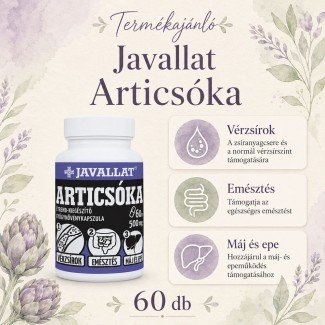 Javallat articsóka kapszula 60db