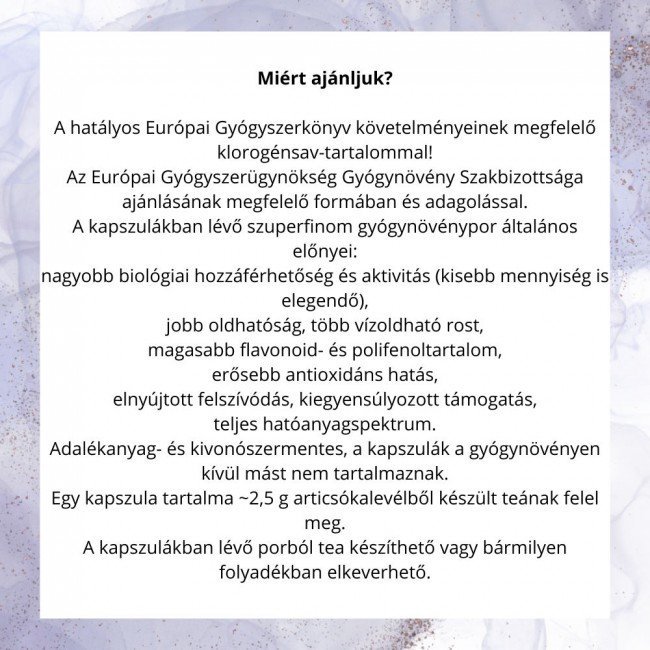 Javallat articsóka kapszula 60db