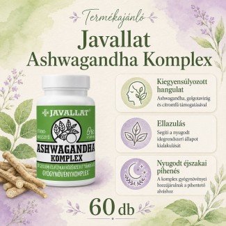 Javallat ashwagandha komplex kapszula 60db
