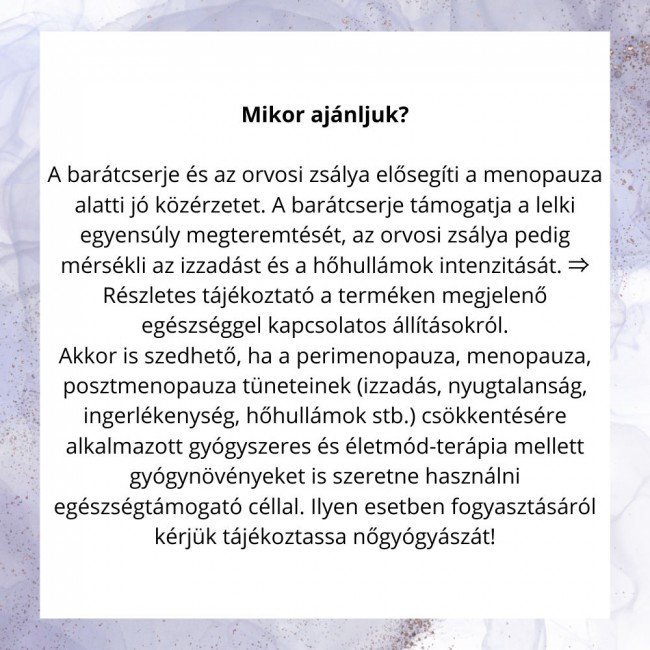 Javallat barátcserje és orvosi zsálya kapszula 60db