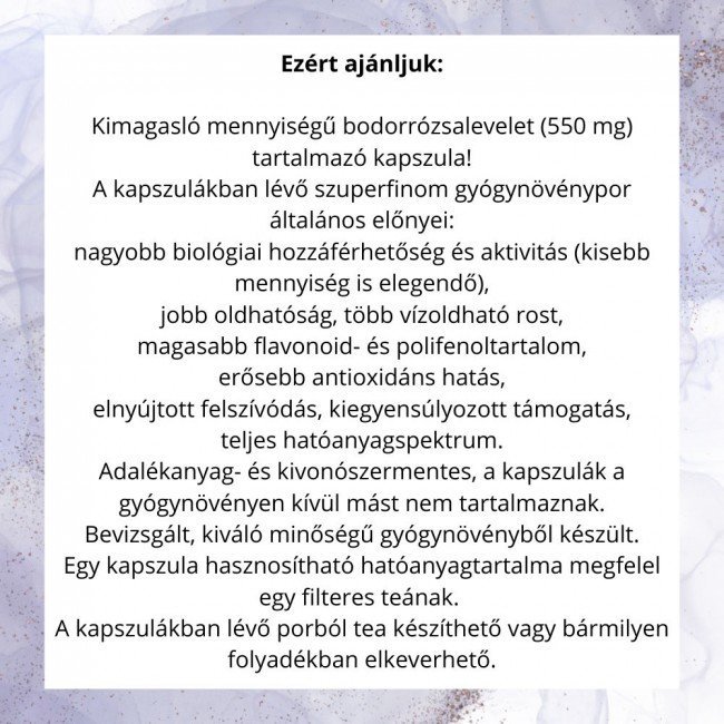 Javallat bodorrózsa kapszula 60db