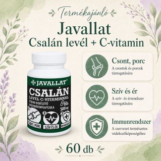 Javallat csalán levél kapszula 60db