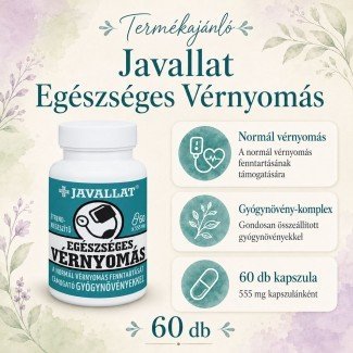 Javallat egészséges vérnyomás kapszula 60db