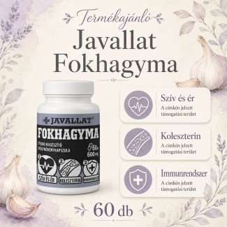 Javallat fokhagyma kapszula 60db