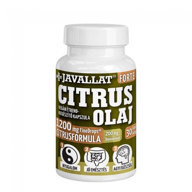 Javallat Forte Citrus olaj kapszula 60db Javallat Forte Citrus olaj kapszula 60db