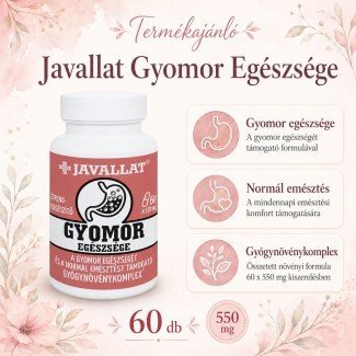 Javallat gyomor egészsége kapszula 60db