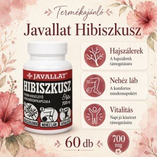 Javallat hibiszkusz kapszula 60db