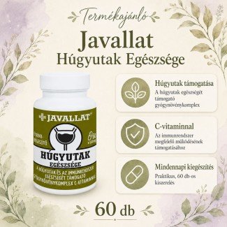 Javallat húgyutak egészsége kapszula 60db