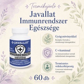 Javallat Immunrendszer egészsége kapszula 60db