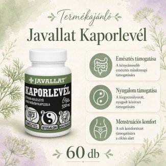Javallat Kaporlevél kapszula 60db