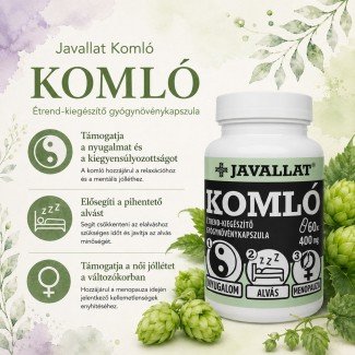 Javallat komló kapszula 60db