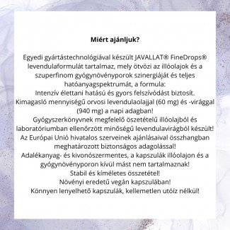 Javallat levendula olaj kapszula 60db