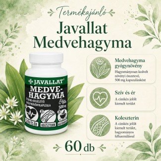 Javallat Medvehagyma kapszula 60db