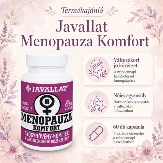 Javallat menopauza komfort kapszula 60db