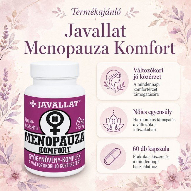 Javallat menopauza komfort kapszula 60db Javallat menopauza komfort kapszula 60db