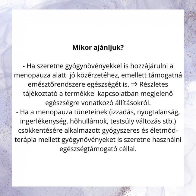 Javallat menopauza komfort kapszula 60db Javallat menopauza komfort kapszula 60db