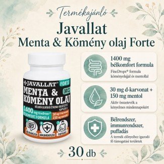 Javallat menta és kömény olaj kapszula 60db