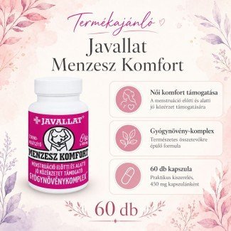 Javallat menzesz komfort kapszula 60db