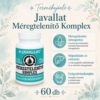 Javallat méregtelenítő komplex kapszula 60db