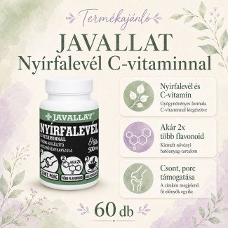 Javallat nyírfalevél kapszula 60db