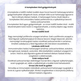 Javallat orvosi tüdőfű komplex kapszula 60db