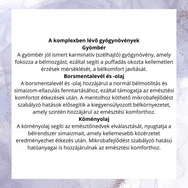 Javallat szélhajtó kapszula 60db Javallat szélhajtó kapszula 60db