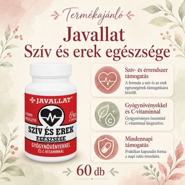 Javallat szív és erek egészsége kapszula 60db